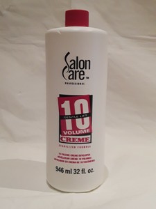 salon care 10 volume creme developer