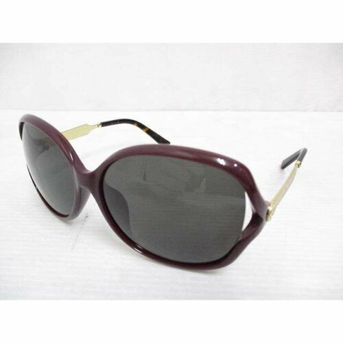 NEW GUCCI OVAL SUNGLASSES GUCCI GG1662SA 006 RED GREY WOMEN