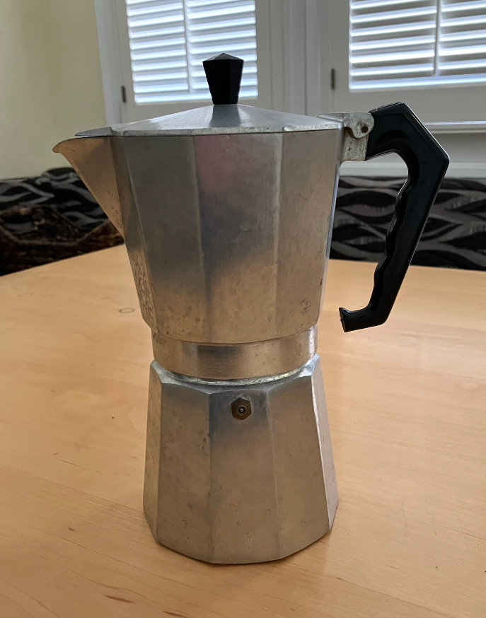 Caffettiera - Moka Pot by Vandel, Made in Venezuela, Good Used Condition