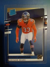 2020 Panini Chronicles Clearly Donruss Rated Jaylon Johnson #RR-JAJ Rookie RC