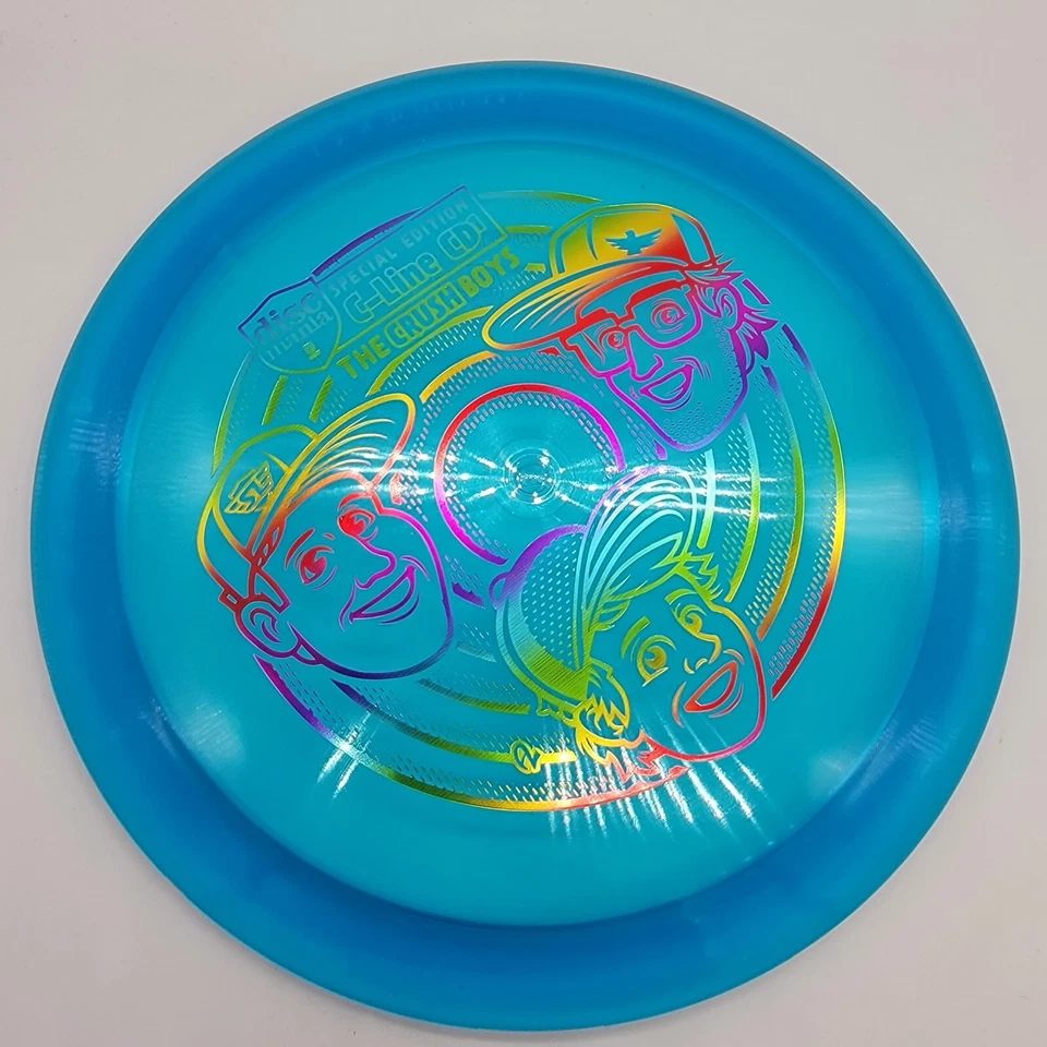 Discmania C-Line CD1 Crush Boys Blue/Rainbow Stamp 173g - Image 2 of 3