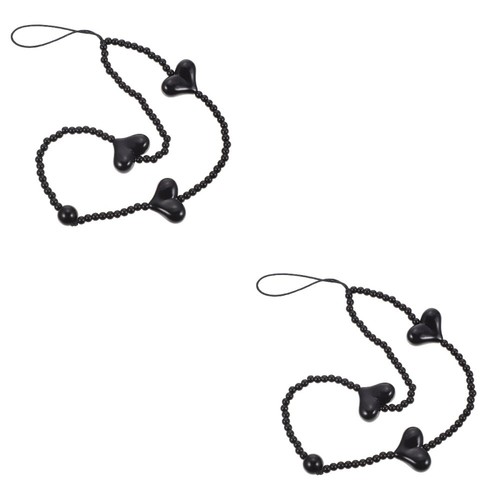 Set of 2 Liebe Handyseil Telefon-Herz-Lanyard Dekorative Telefonkette