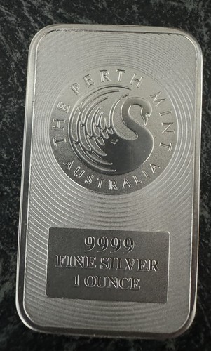 Perth Mint - 1oz Kangaroo Silver Bar