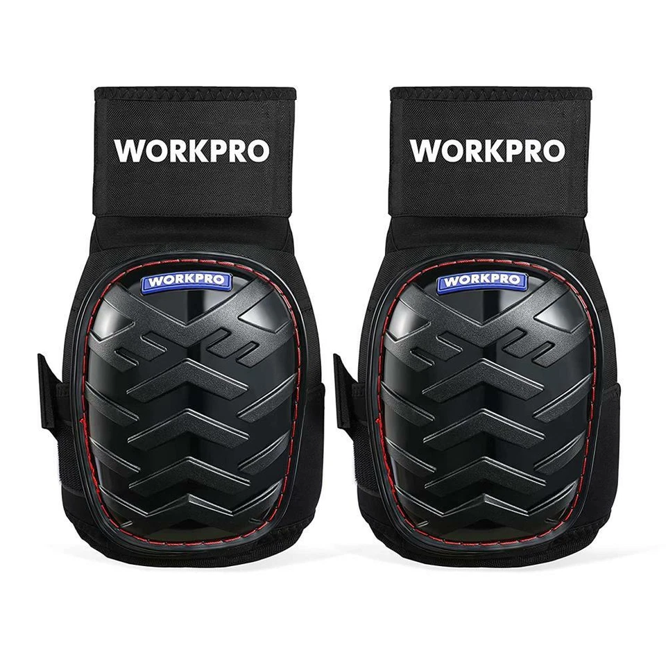 Rodilleras de Gel WORKPRO con Correas Antideslizantes Rodilleras Profesionales para Trabajo EE. UU. Foto 3 de 4