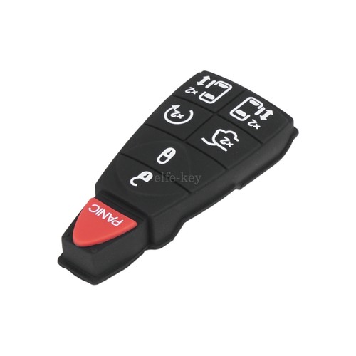 Fobik Key Rubber Pad For Chrysler Town & Country 2008 - 2017 7 Buttons IYZ-C01C - Picture 5 of 8