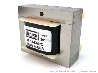 Line Output Transformer, 80% Nickel Laminations, Jensen