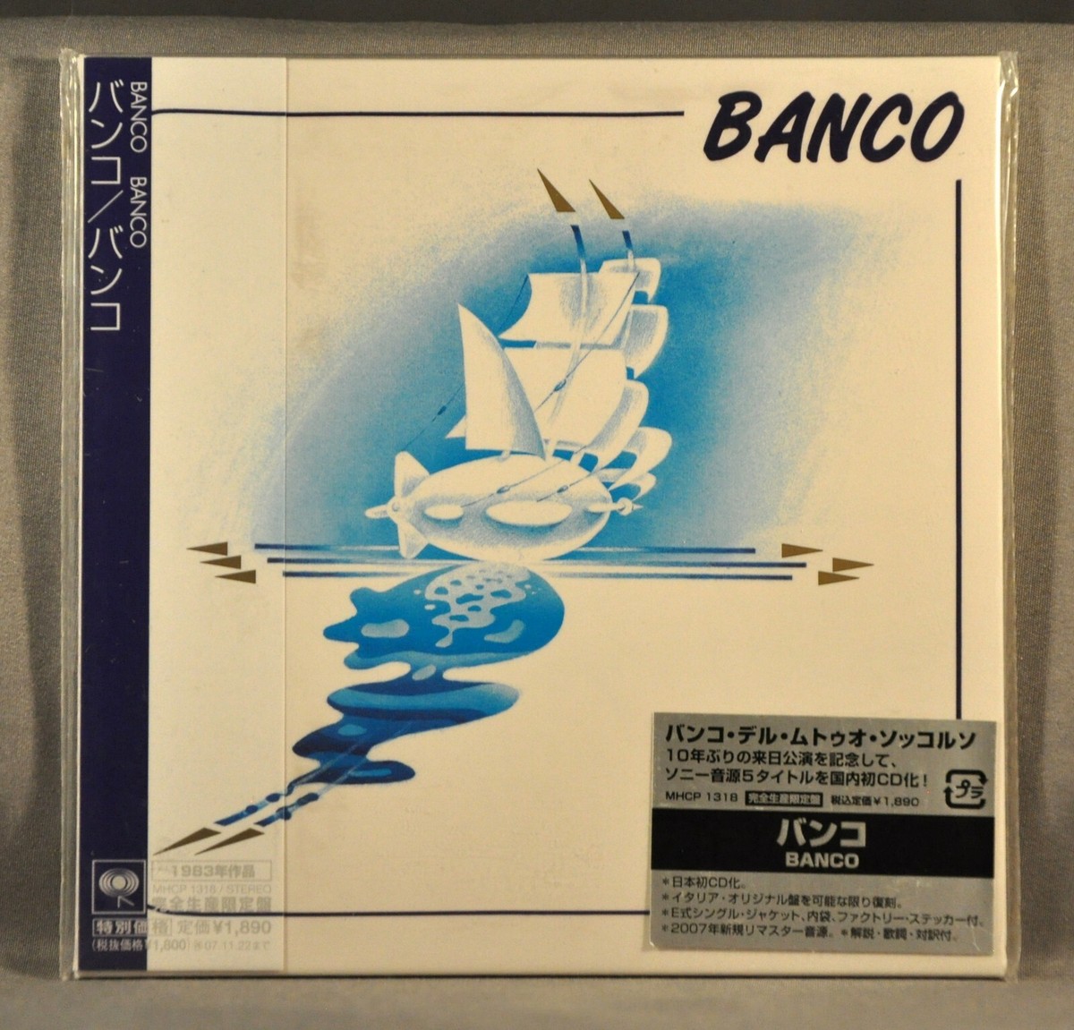 BANCO Del Mutuo Soccorso Banco Orig 2007 JAPAN Mini LP CD MHCP 