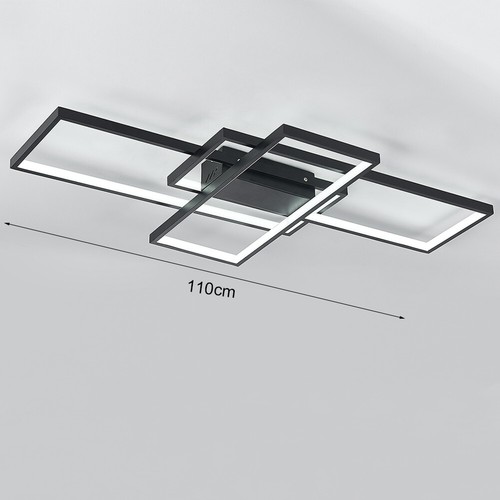 Modern Ceiling Light Lamp Square/Ring LED Chandelier Lights Living Dining Room c - Picture 37 of 59