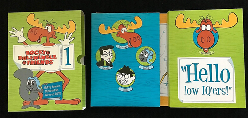 ROCKY AND BULLWINKLE AND FRIENDS (DVD, 2003, 4-Disc Set) - Complete Season 1 - Imagen 2 de 6