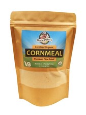 Certified Organic Cornmeal All Natural Premium Fine Ground Cornmeal