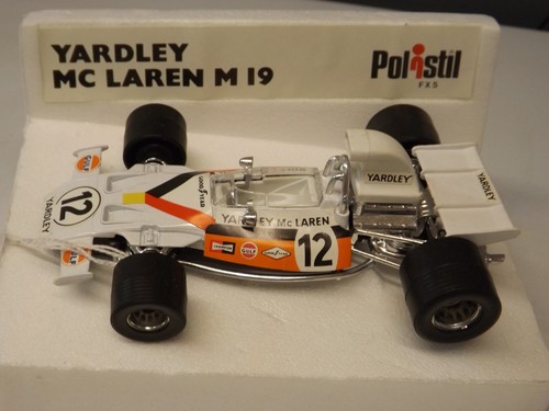Polistil FX5 Yardley McLaren M19 F1 Vintage 1974 Diecast 1:25 Italy Boxed