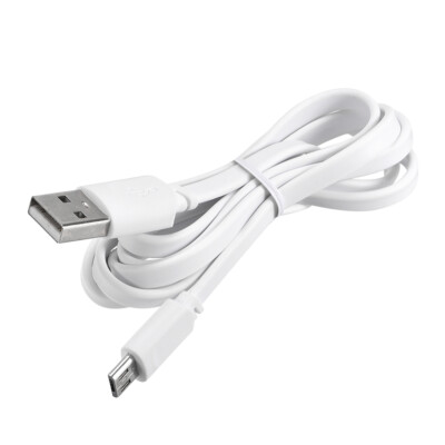 2pcs Micro USB Cable Charger USB to Micro-USB Cable 2A 1M Length White