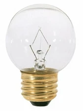 Satco 04538 - 25G16 1/2 S4538 G16 5 Decor Globe Light Bulb