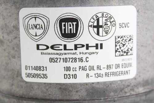1140831 compressore aria condizionata per ALFA ROMEO GIULIETTA 2.0 JTDM 248997 - Imagen 9 de 13