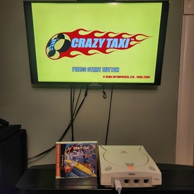 Crazy Taxi - Sega Dreamcast - Complete, Tested, Working, Authentic 