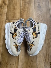 VERSACE CHAIN REACTION SNEAKERS SIZE 36 EU, 5.5 US, 3 UK