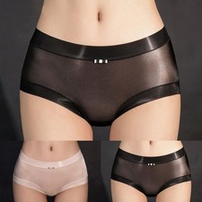 Seamless Underwear High-elastic Womens Briefs Medium Elasticity Solid Color