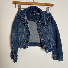 Gap Kids 1969 Denim Jacket Blue Button Front Size S Girls Jean Jacket