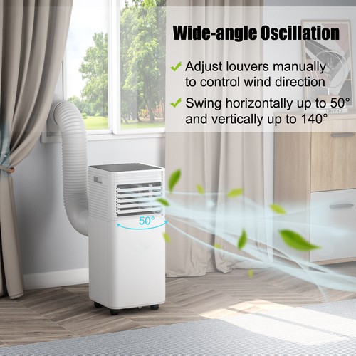 Portable 10000 BTU Air Conditioner 3-in-1 Air Cooler w/ Fan Mode &Dehumidifier - Picture 4 of 8