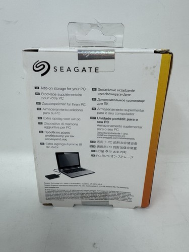 Seagate Expansion 1TB External Portable USB Hard Disk HDD Drive - Black - Afbeelding 2 van 6