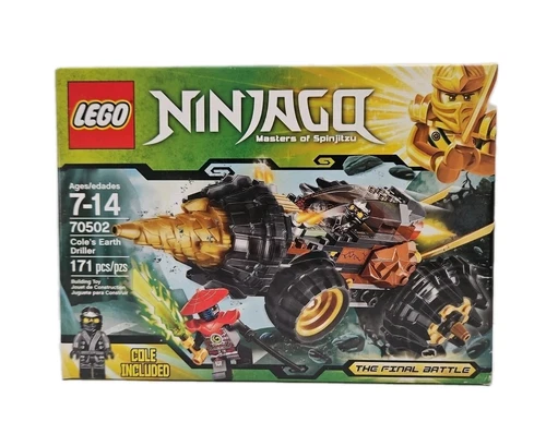 LEGO NINJAGO Cole's Earth Driller 70502 Neu Versiegelt Nicht mehr im Handel erhältlich The Final Battle