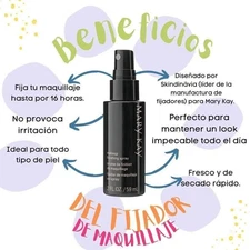 Mary Kay Makeup Finishing Spray and Fijador de Maquillaje Set 2 Fl. Oz.