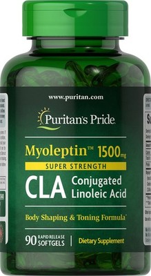 puritans pride acetyl l carnitine Puritan's Super Strength Myo-Leptin CLA 1500 mg - 90 Softgels Acetyl L-Carnitine 500 mg Supplement