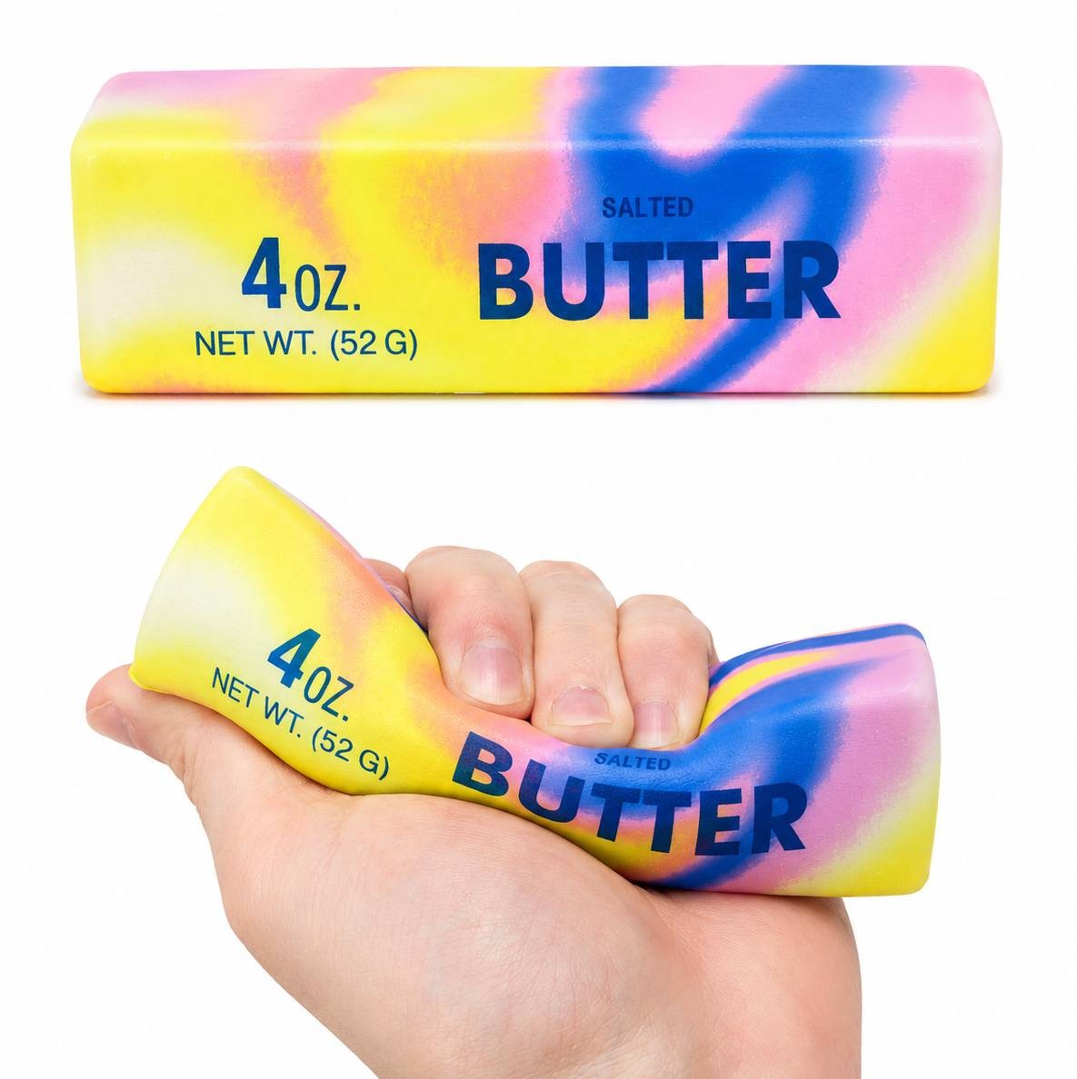 Jono Toys Squeeze Butter Rainbow - Image 2