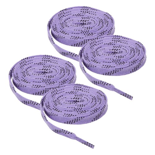 Lacets Cirés Sidelines Pour Patins Hockey Sur Glace – Longueur 244-305 Cm – Couleurs Au Choix