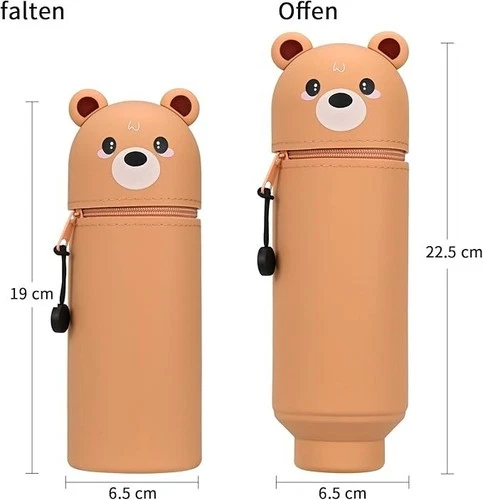 Legami Federmäppchen Stiftehalter Panda Dino Katze Giraffe Pinguin 2025 Original - Picture 4 of 11