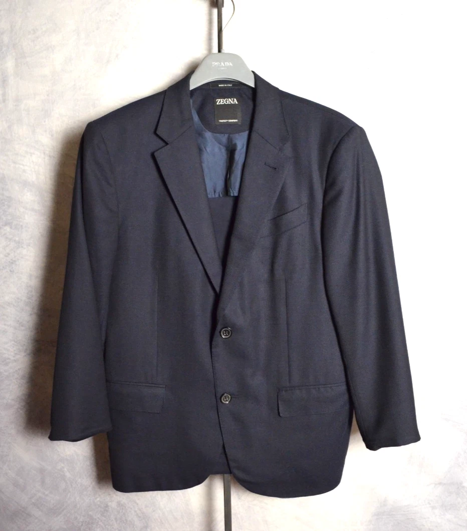 Ermenegildo Zegna Black Wool Suits & Blazers for Men for sale | eBay