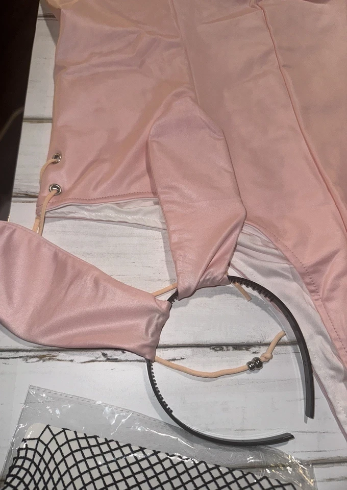 NEW Feaadni Women's Halloween Cosplay Bunny Girl Costume Set Size XL - Image 3 of 4