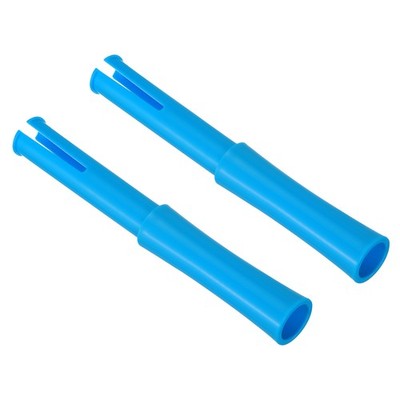 2Pcs 8 Inch Shrink Wrap Handle for 22-25mm Core, Blue