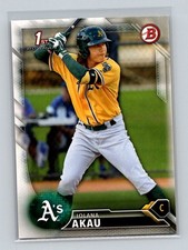 2016 Bowman #BP22 Iolana Akau Prospects