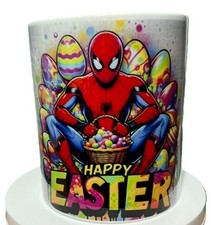 Easter Spiderman Mug - Novelty Mug - 11oz Ceramic Mug