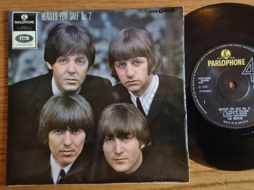 The Beatles – Beatles For Sale (No. 2) EP 1969 Parlophone Records 7” 4th Press