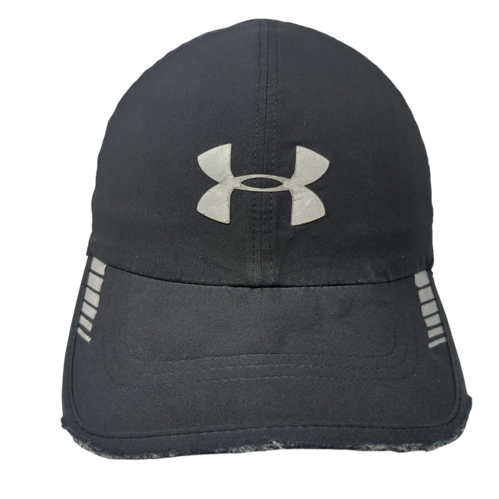 Under Armour Strapback Hat Black One Size Adjustable Outdoor 6 Panel
