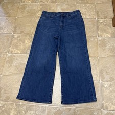 NYDJ Not Your Daughter's Jeans Wide Leg Denim Jeans - Size 12