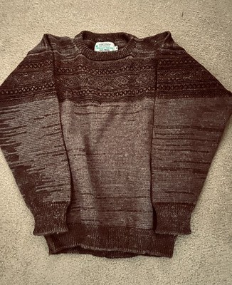 New Old Stock; Original Moriarty  Ski Sweater; XL-Wool -Made in Stowe, VT (2)