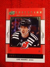 NHL 2023-24 Upper Deck  Superstar Honor Roll Luke Hughes HR38