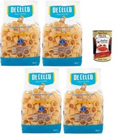 De Cecco Calamarata N°129 Hartweizen Pasta 4X500G +Polpa 400G