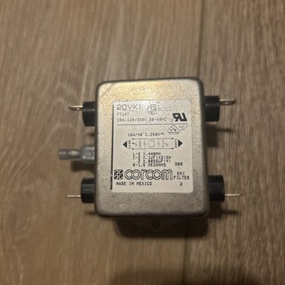 PERKIN ELMER EMI Filter 20VK1, F7147  CORCOM for Autosystem GC Gas Chromatograph