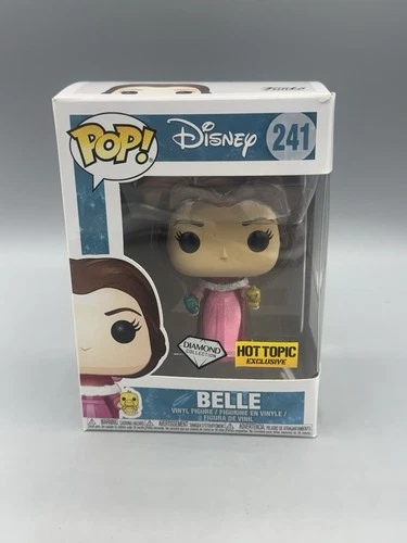 Funko Pop! Vinyl: Disney - Belle (Winter) (Diamond) Hot Topic (Ex) #241 Not Mint