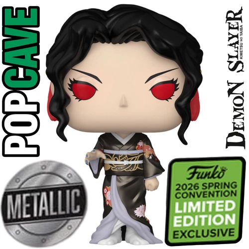 Funko Pop Cave DEMON SLAYER: MUZAN KIBUTSUJI ECCC Limited Edition with Protector