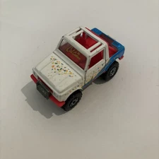 Vintage Hot Wheels Street Roader White and Orange Interior Cal Custom Bad Axle!!