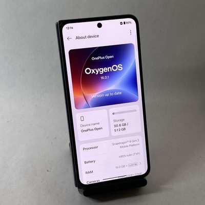 OnePlus Open CPH2551 Unlocked 7.82'' 11.7'' 16GB 512GB WiFi 5G Voyager Black READ