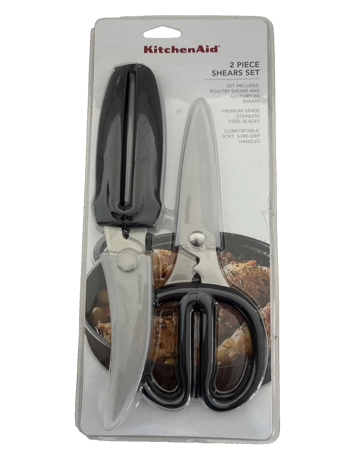 New KitchenAid 2 Pc Poultry Shears and Seafood Shears
Opens in a new window or tab