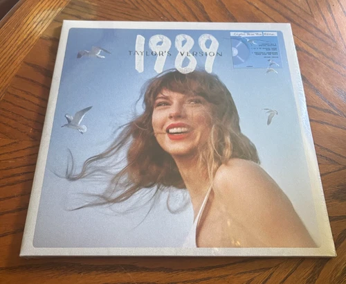 New Sealed  Taylor Swift 1989 Republic Records Vinyl Record Crystal Skies Blue