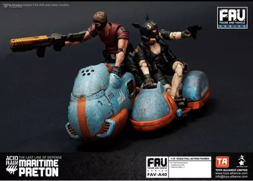 Acid Rain World 1/18 The Last Line Of Defense FAV-A40 Maritime Preton In Stock - Picture 6 of 14