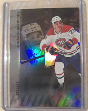 2022-23 Upper Deck SPx Colored Holofoil Rookie Juraj Slafkovsky 81/149 Canadiens